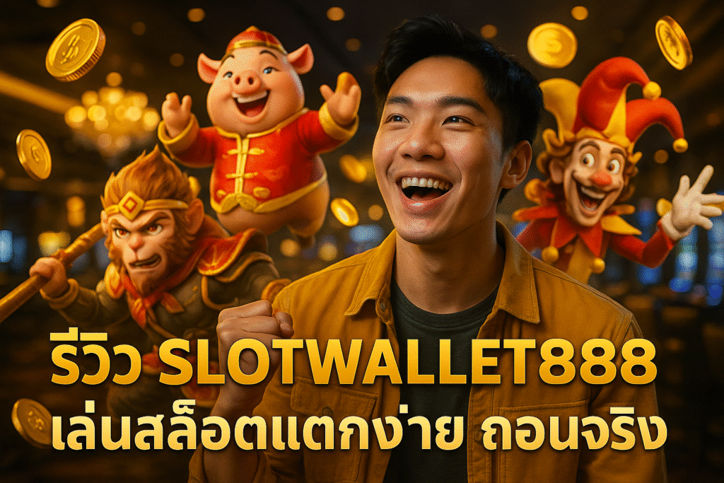 รีวิว SLOTWALLET888 เล่นสล็อตแตกง่าย ถอนจริง