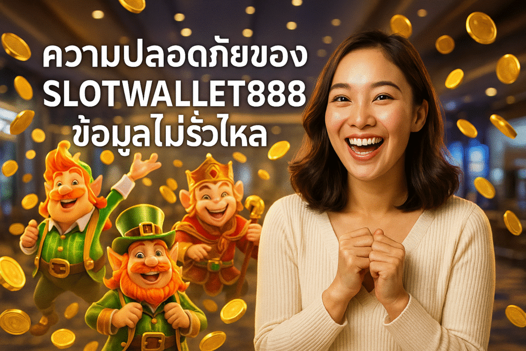 ความปลอดภัยของ SLOTWALLET888 ข้อมูลไม่รั่วไหล