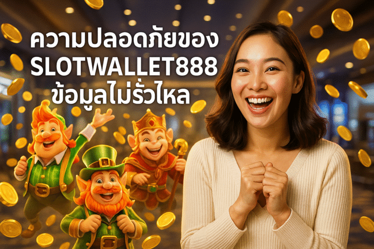 ความปลอดภัยของ SLOTWALLET888 ข้อมูลไม่รั่วไหล